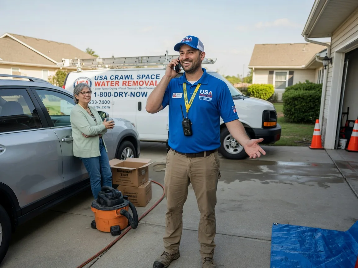 Crawl Space Water Removal Blue Earth, MN FAQs